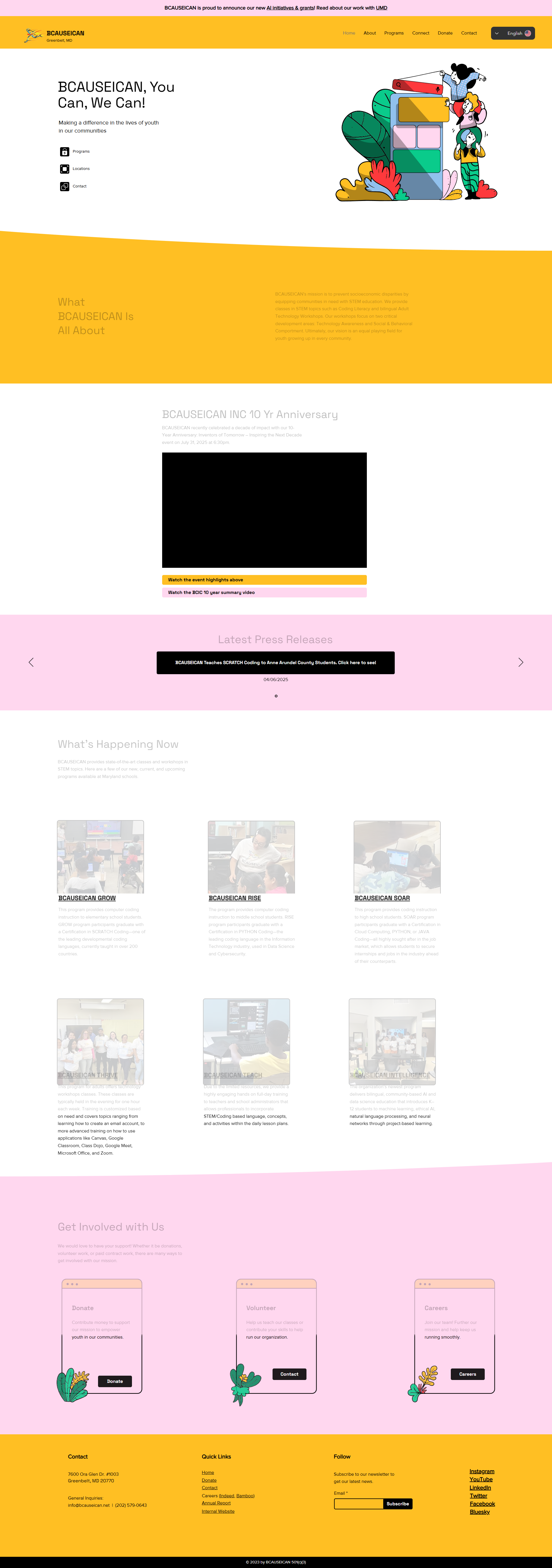 BCauseICan Project Screenshot